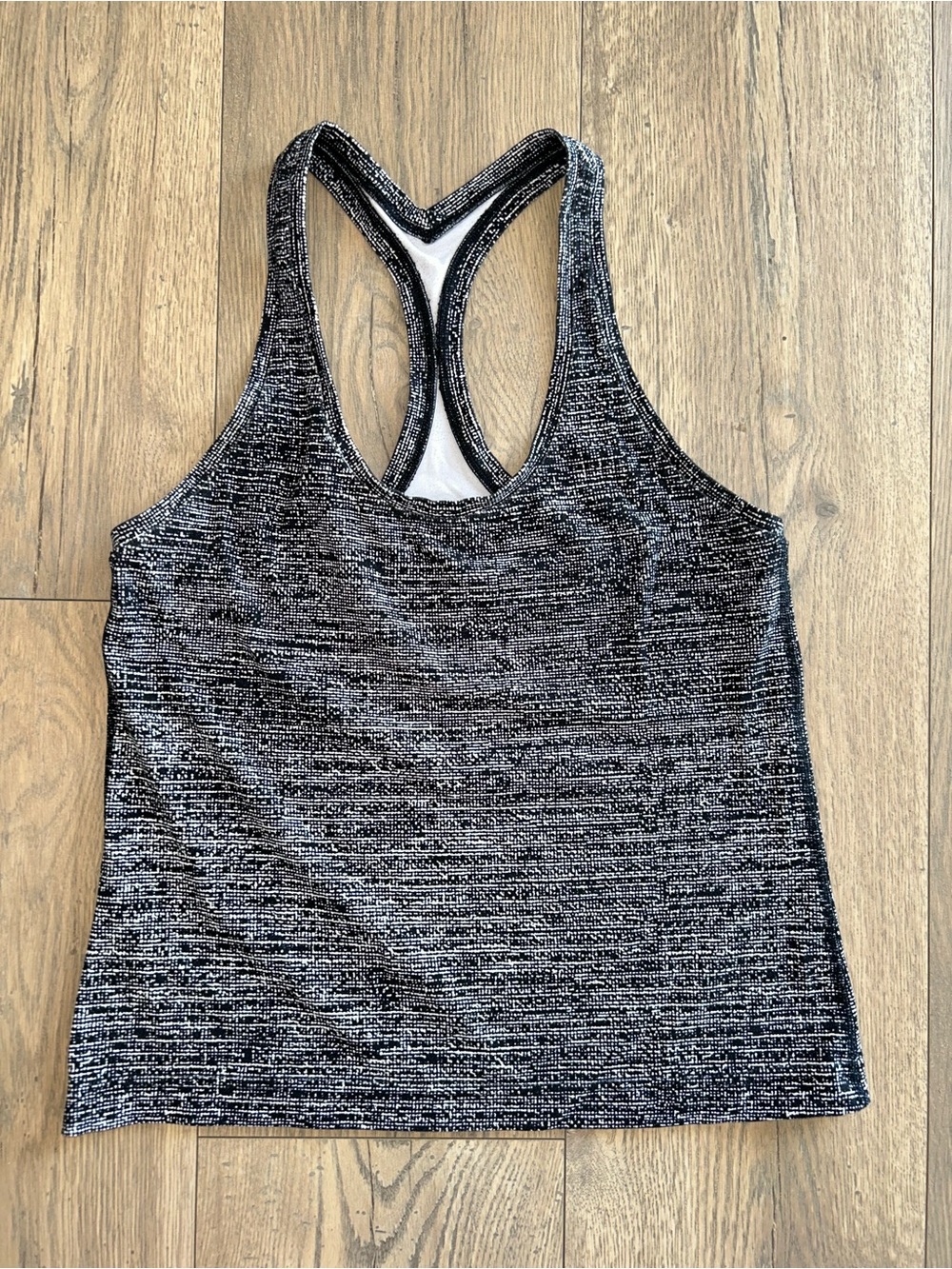 Lululemon Racerback Tank Top - Black Heather